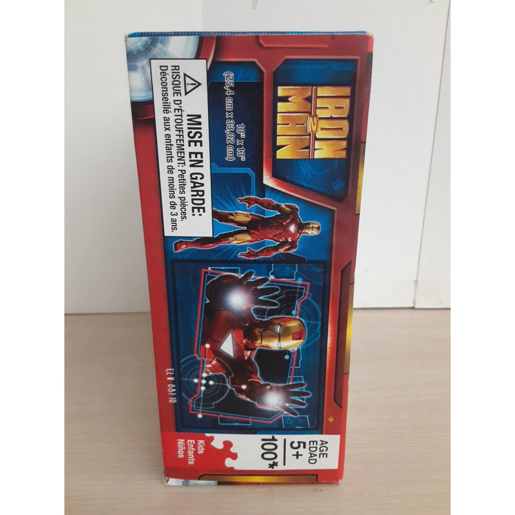 MB Puzzles Hasbro Iron Man 2 100 Piece Puzzle