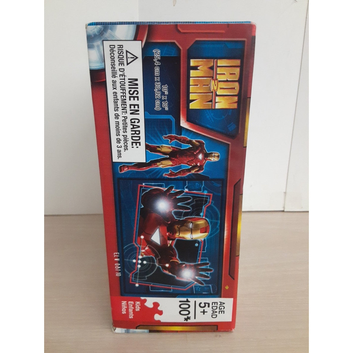MB Puzzles Hasbro Iron Man 2 100 Piece Puzzle