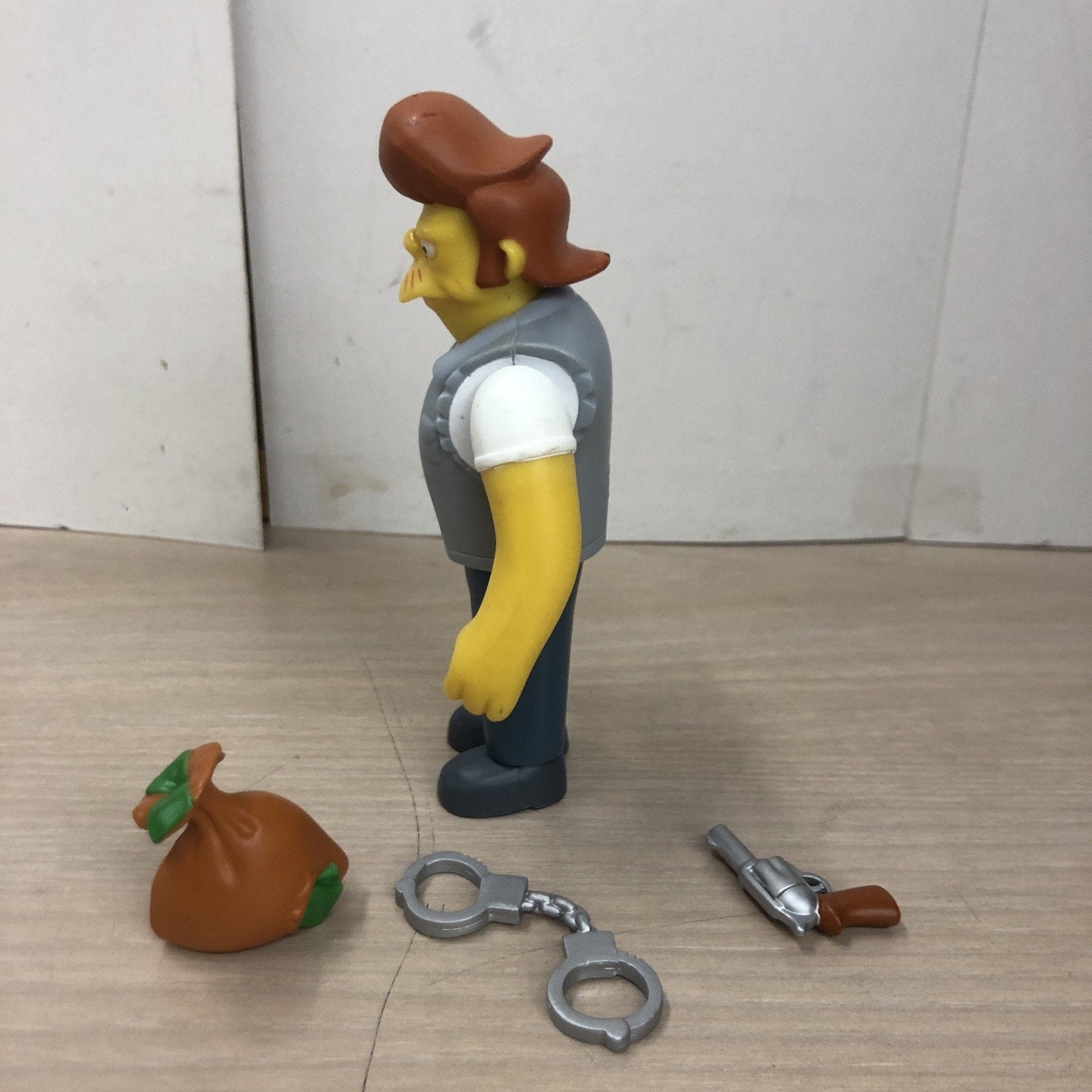 The SIMPSONS world of springfield SNAKE JAILBIRD Playmates LOOSE COMPLETE