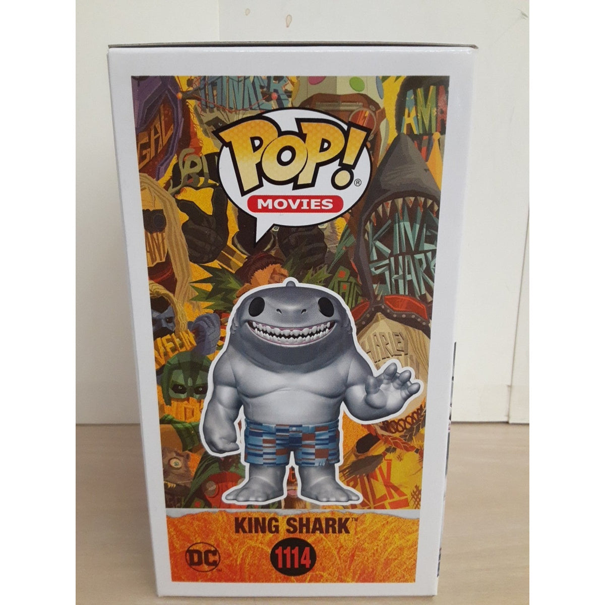 Pop! King Shark (Metallic) DC Fandom Shop Exclusive #1114