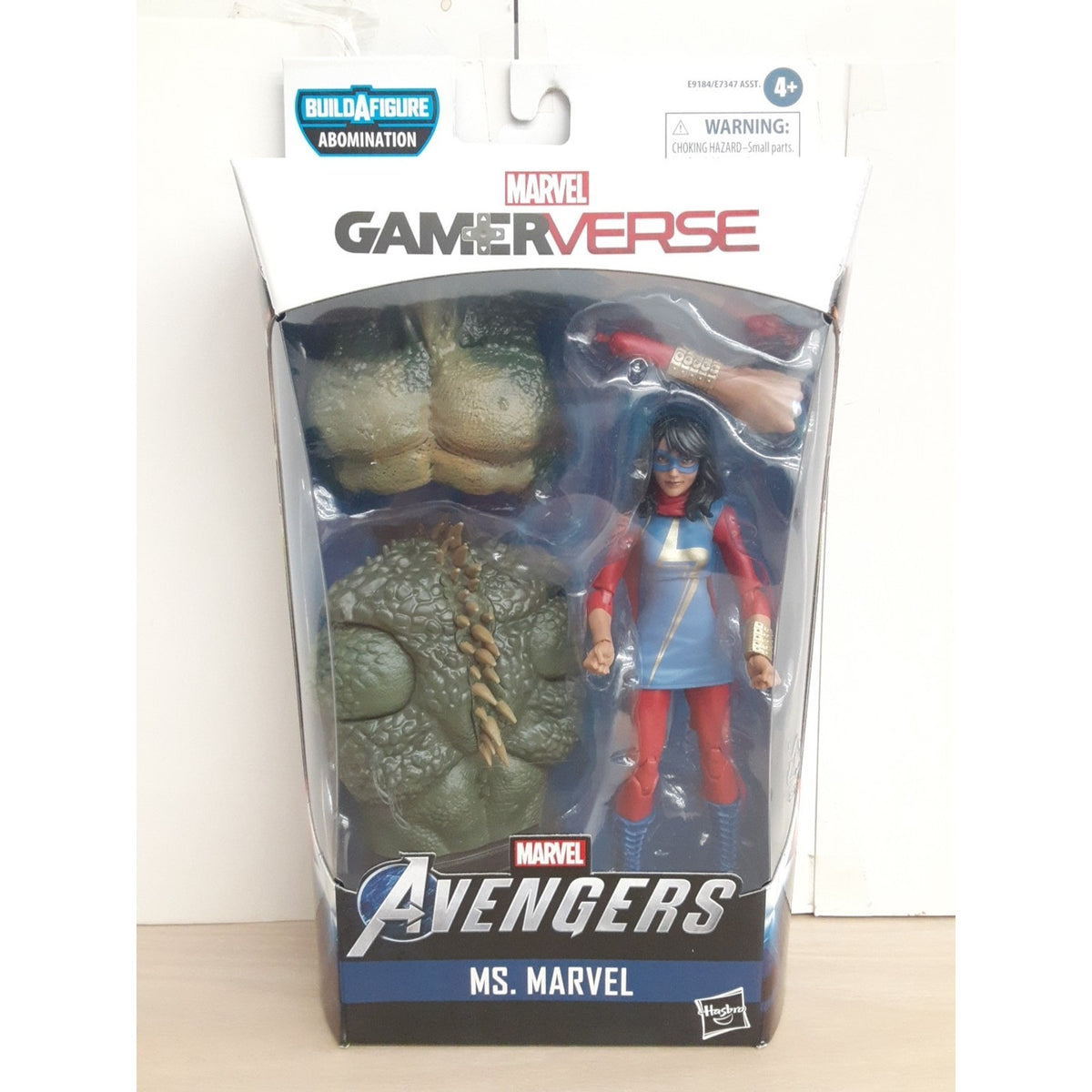 Hasbro Marvel Legends Series Gamerverse 6-inch Ms. Marvel Action Abomination BAF