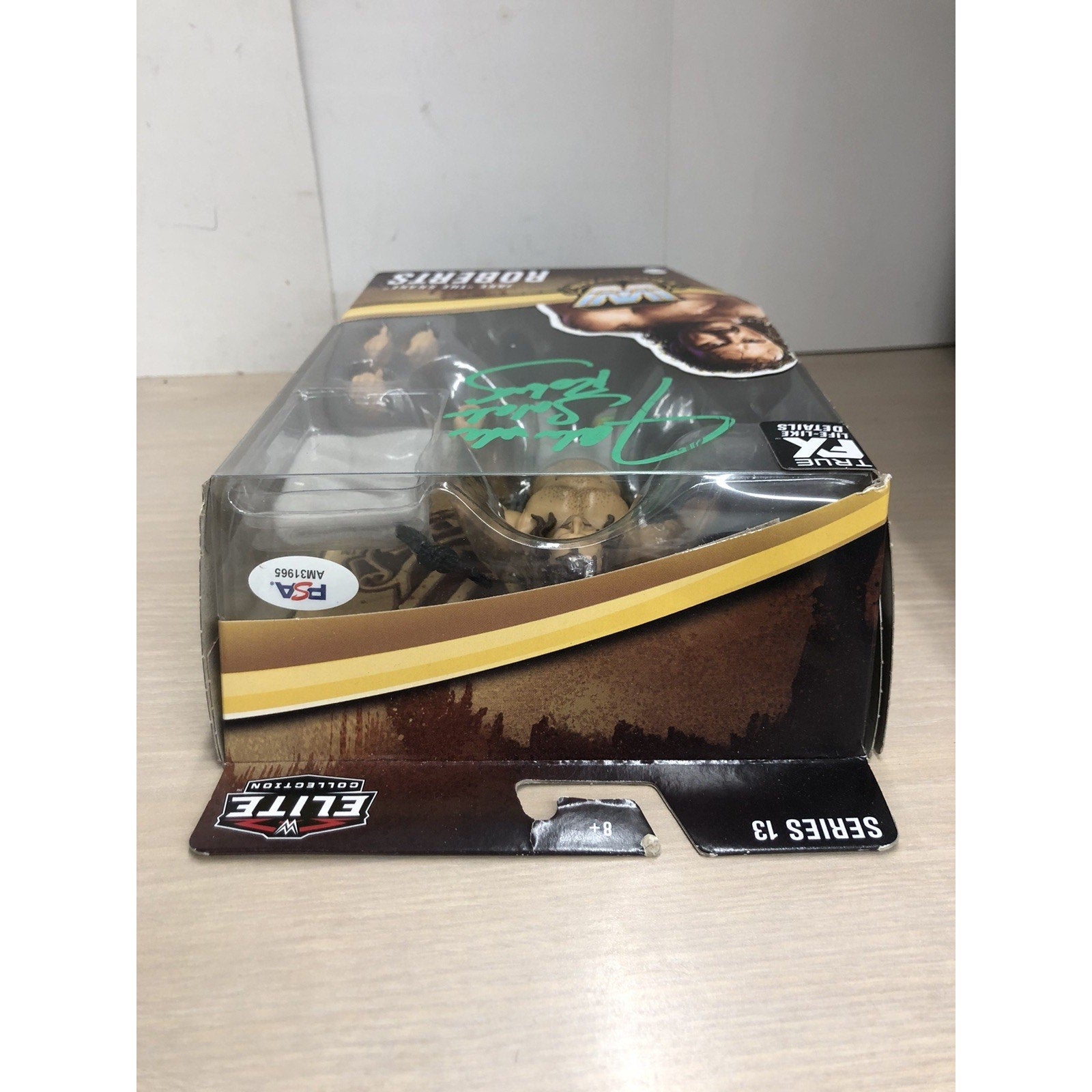 JAKE "THE SNAKE" ROBERTS Signed CHASE WWE Elite Legends Series 13 Auto PSA COA