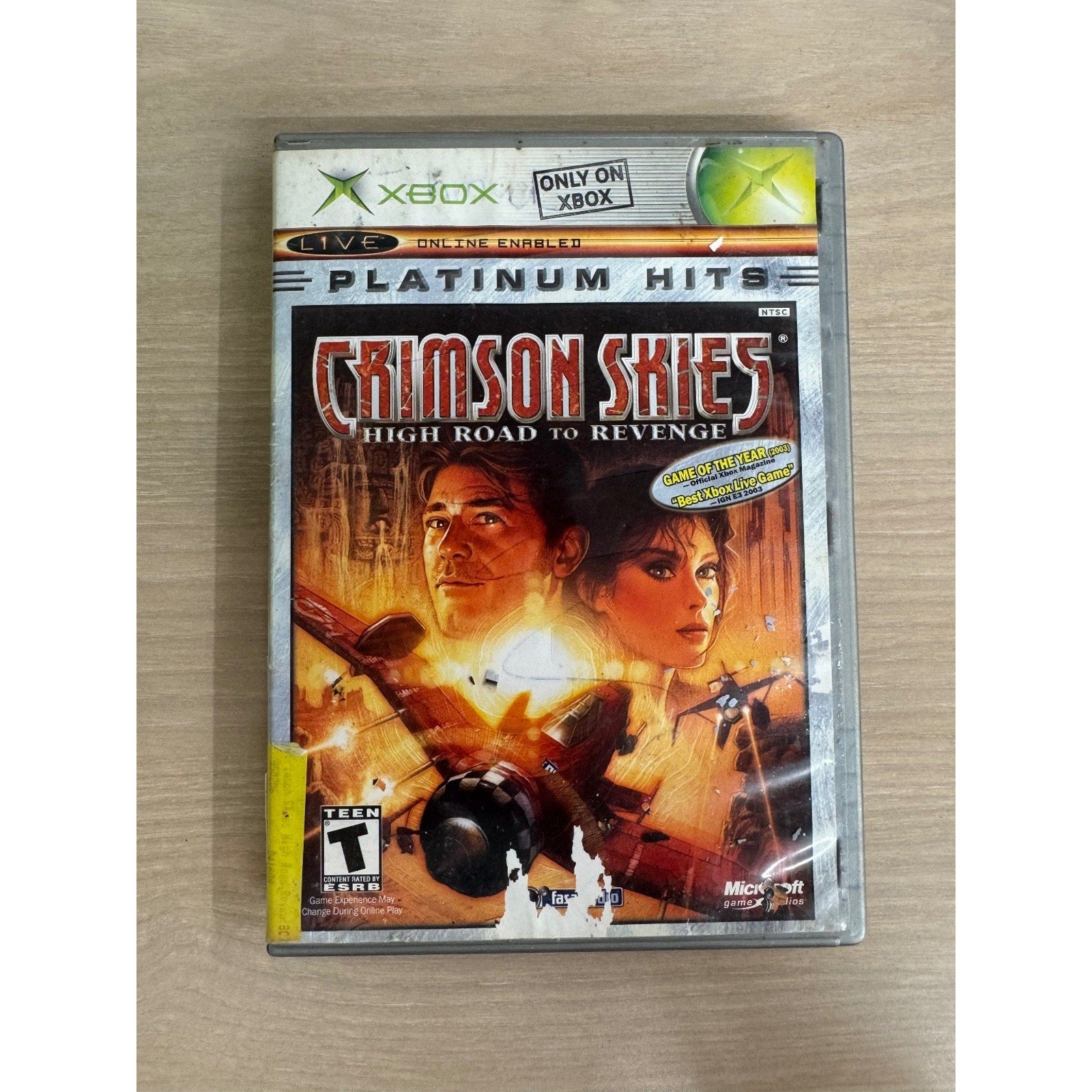 Crimson Skies: High Road to Revenge Platinum Hits Xbox Video Game Action