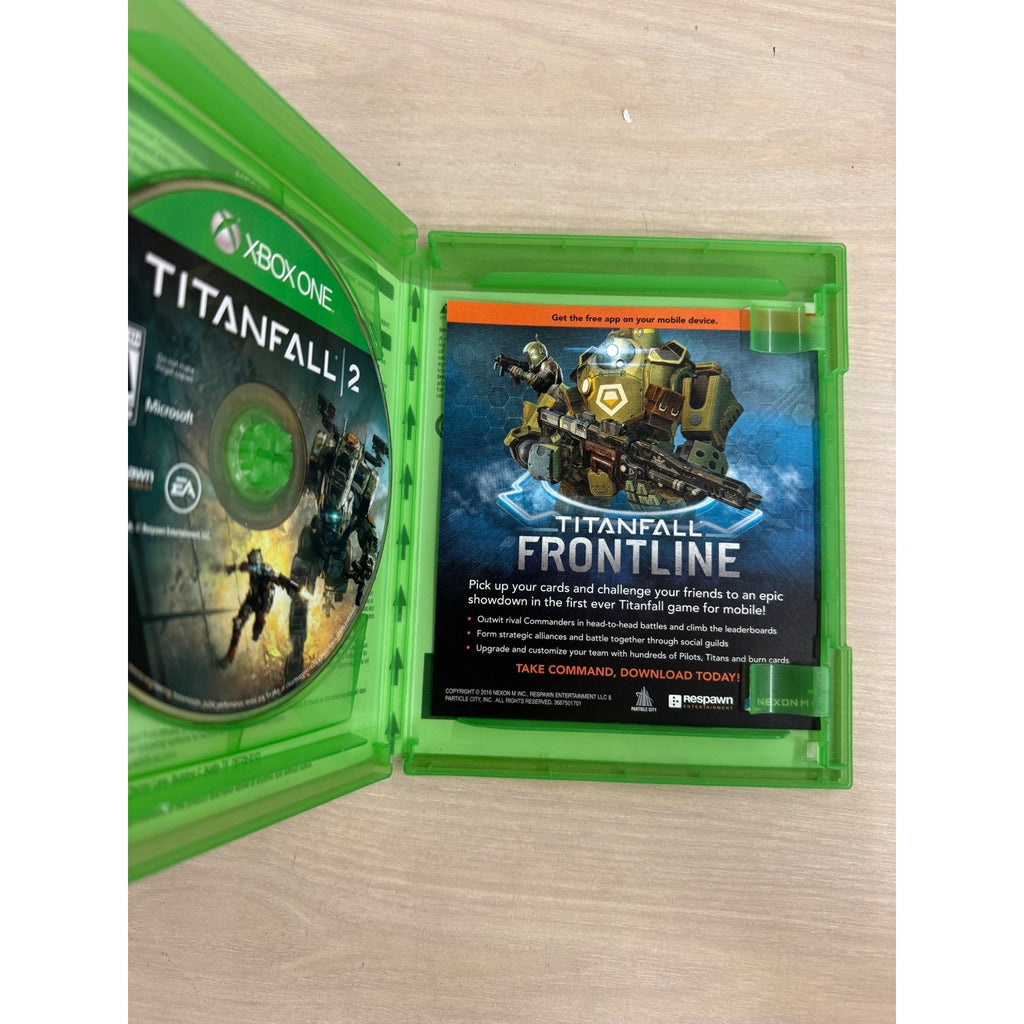 Titanfall 2 Xbox One Video Game Sci-Fi FPS Multiplayer Campaign