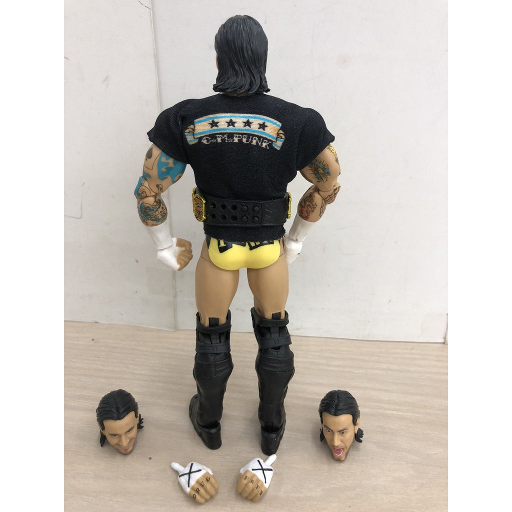WWE Ultimate Edition Elite Creations Exclusive ECW Debut CM Punk Figure LOOSE