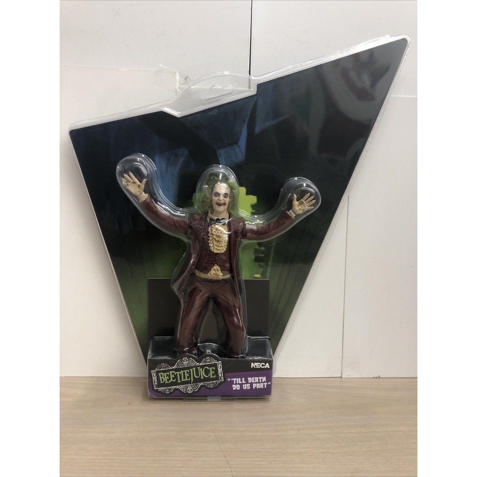 NECA Beetlejuice 1988 Movie 7" Figure Target "Till Death Do Us Part" G1