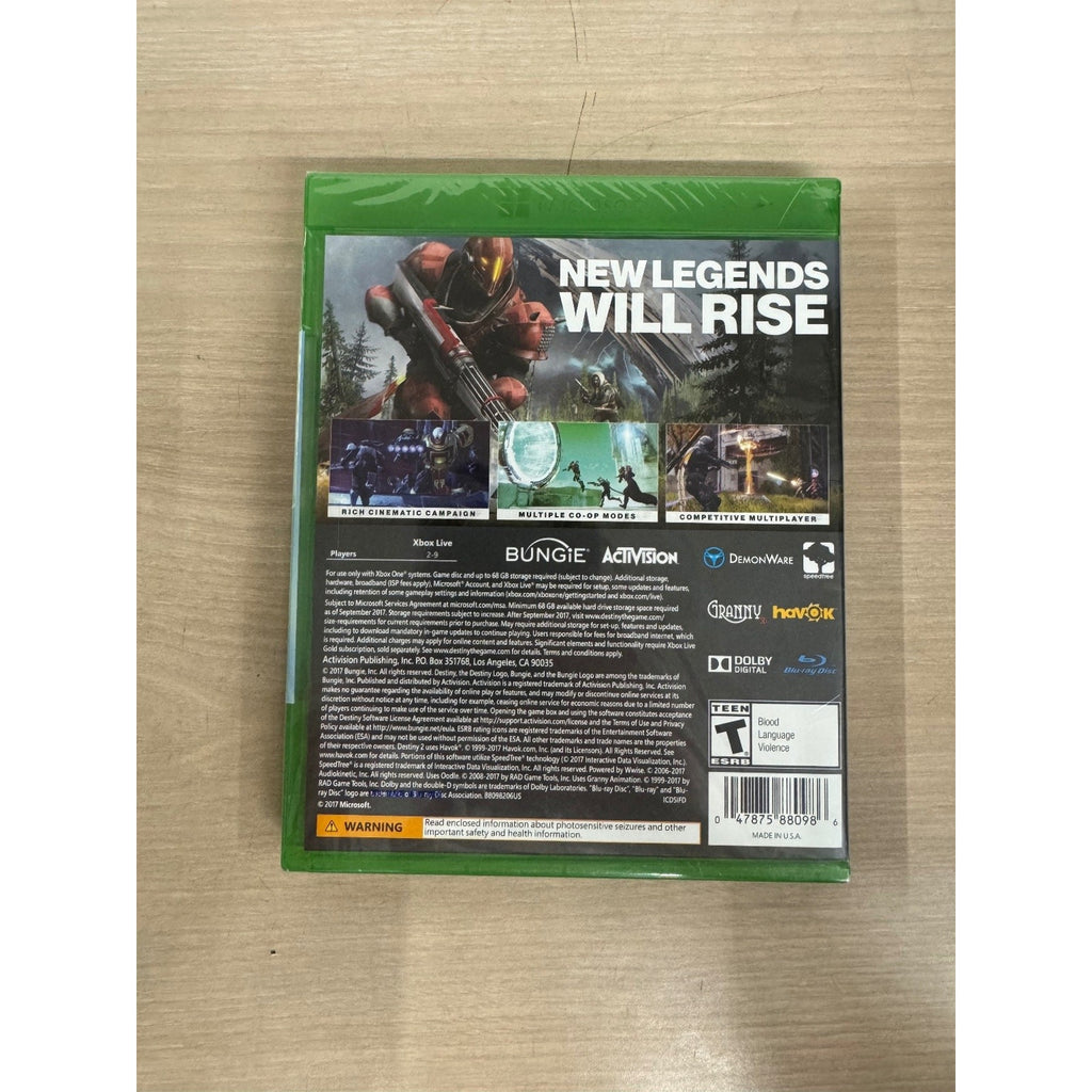 Destiny 2 Xbox One Video Game Sci-Fi Shooter Multiplayer Campaign Co-op