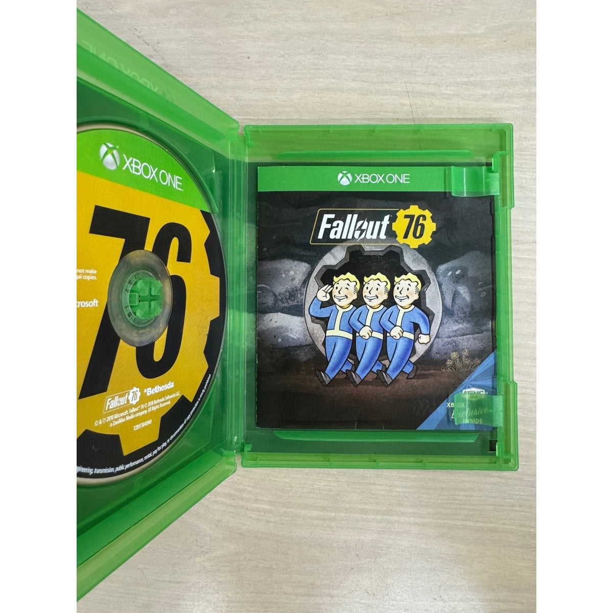 Fallout 76 Xbox One Video Game 4K HDR Online Multiplayer Bethesda