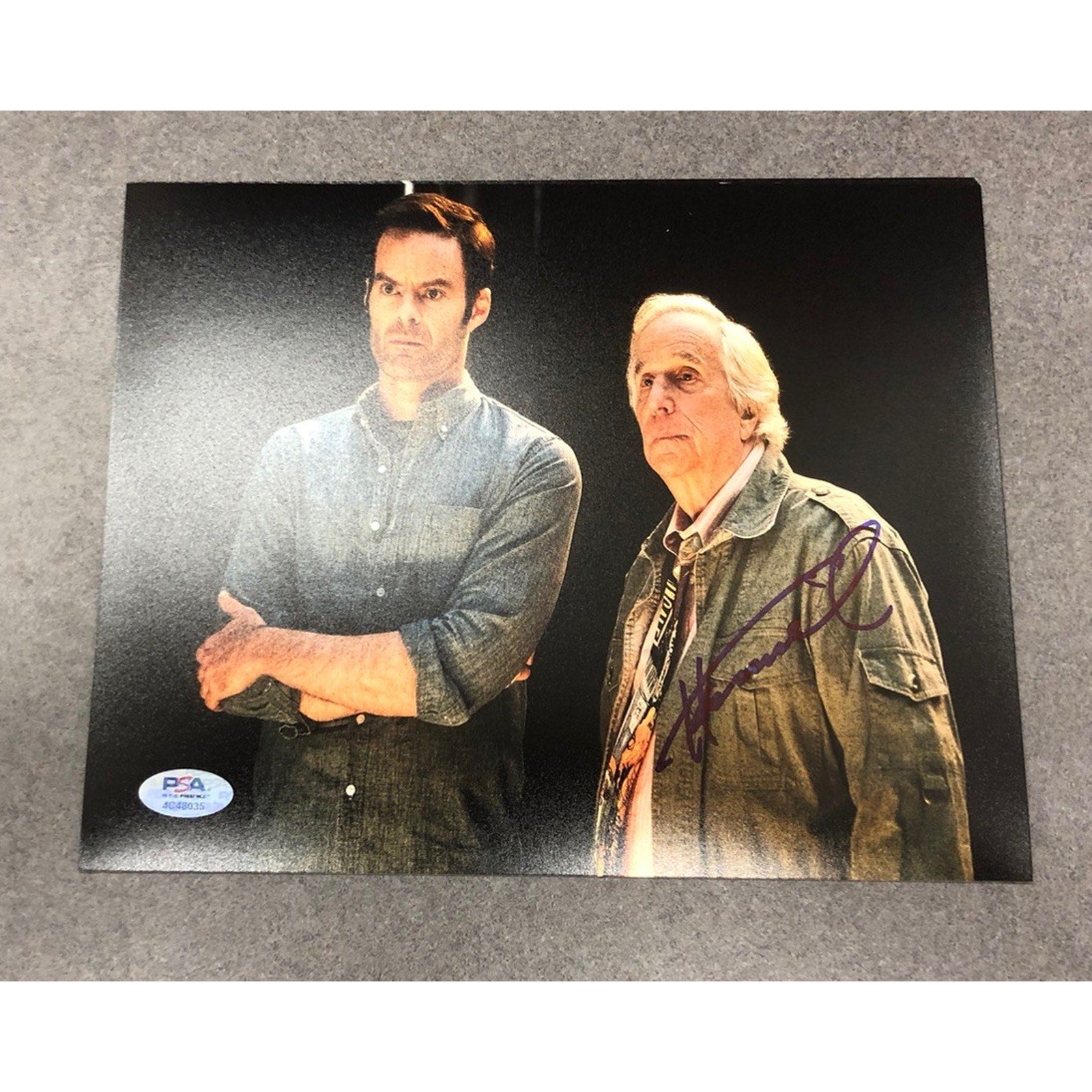 Henry Winkler BARRY pic 2 Signed 8x10 photo PSA/DNA Autographed