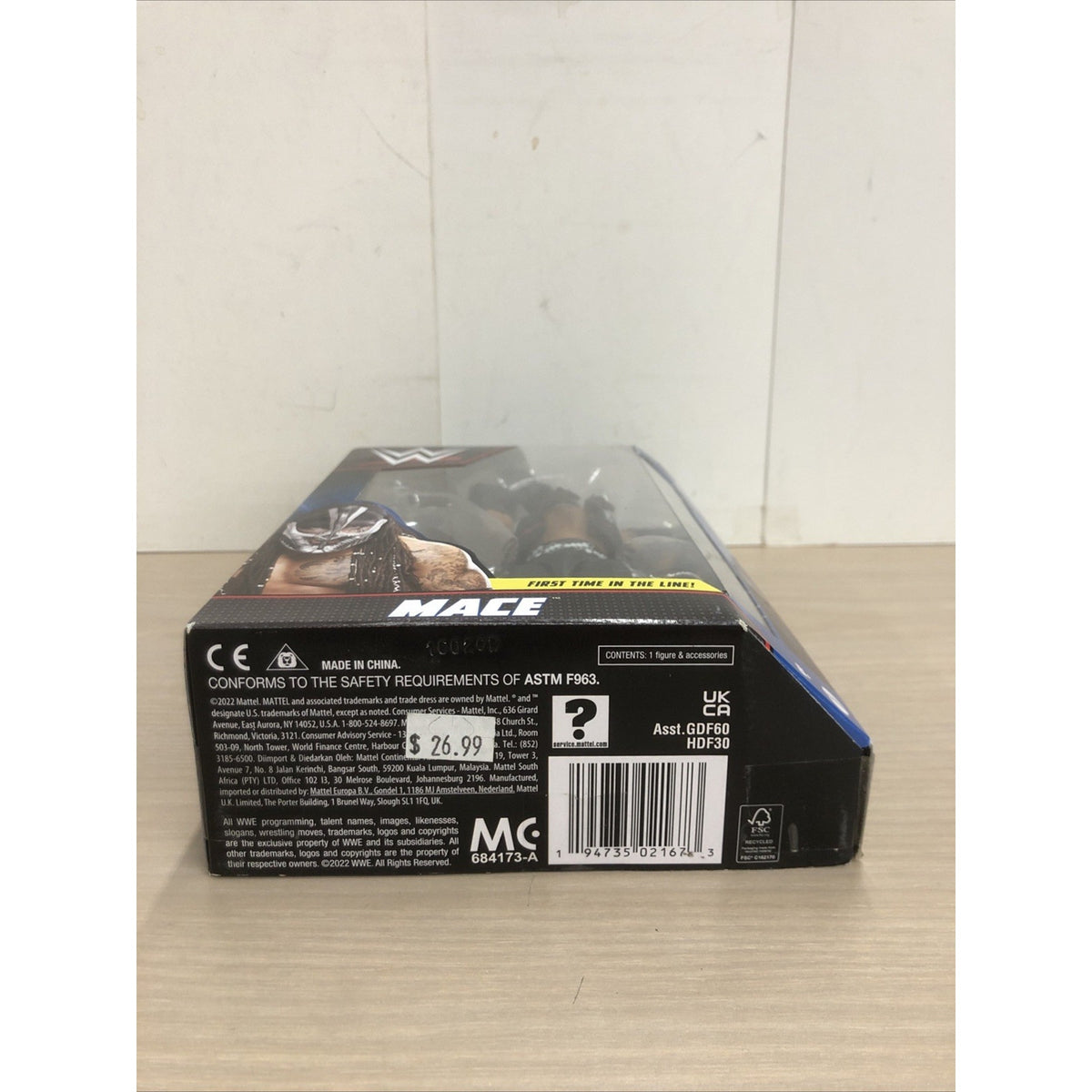 WWE Elite Series 94 Mace Wrestling Action Figure