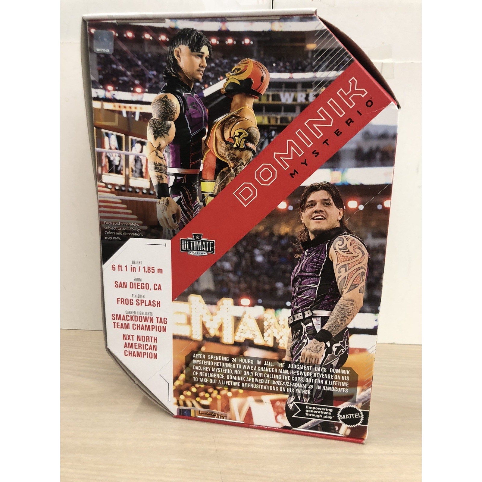 WWE Dominik Mysterio Ultimate Edition Series 23 Wrestling Figure Judgement Day