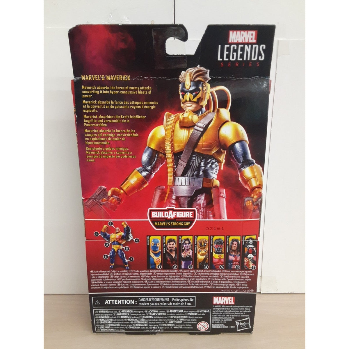 Marvel Legends Marvel`s Maverick Figure Strong Guy BAF Series New (C49)