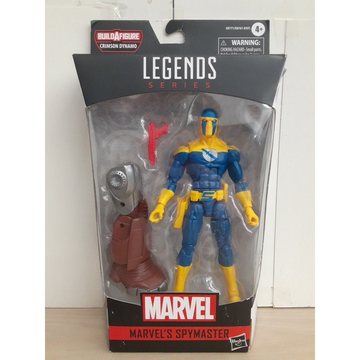 Hasbro Marvel Legends Marvel's Spymaster Action Figure Crimson Dynamo BAF