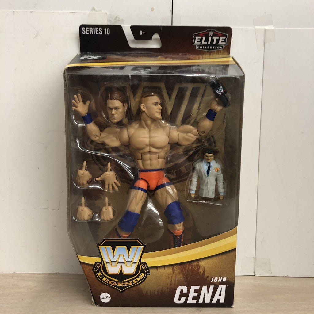 Mattel WWE Legends Wrestling Elite Collection John Cena Action Figure
