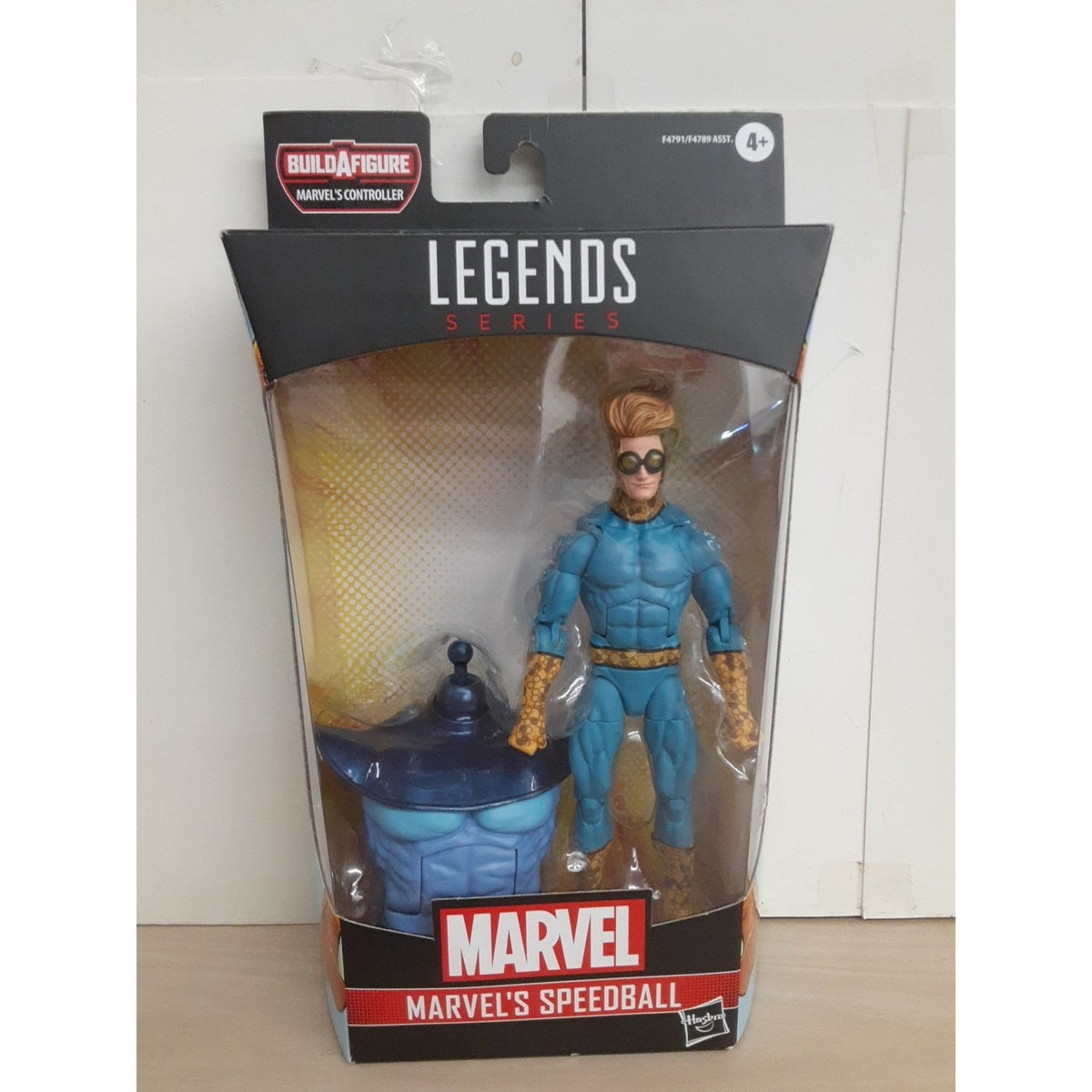 Marvel Legends Marvel's Speedball Figure Marvel's Controller BAF