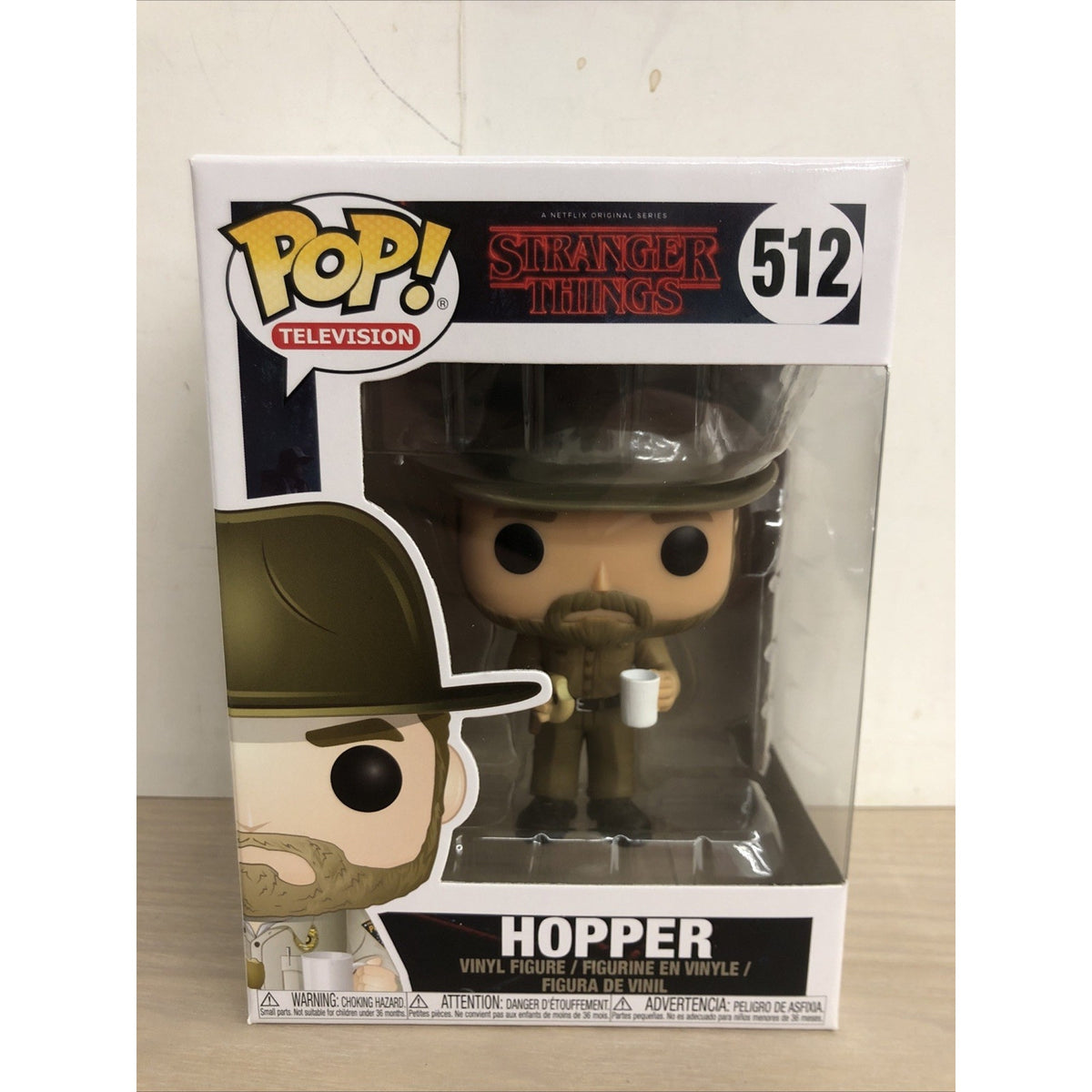 Funko Pop! Vinyl: Stranger Things - Jim Hopper (w/ Hat) #512