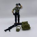 1987 Tunnel Rat v1 Figure Card Vintage G.I. GI Joe 3.75 ARAH *Near Complete