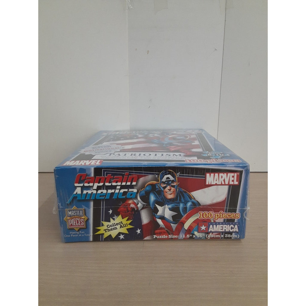 Marvel Captain America 100-Piece Multicolor Jigsaw Puzzle