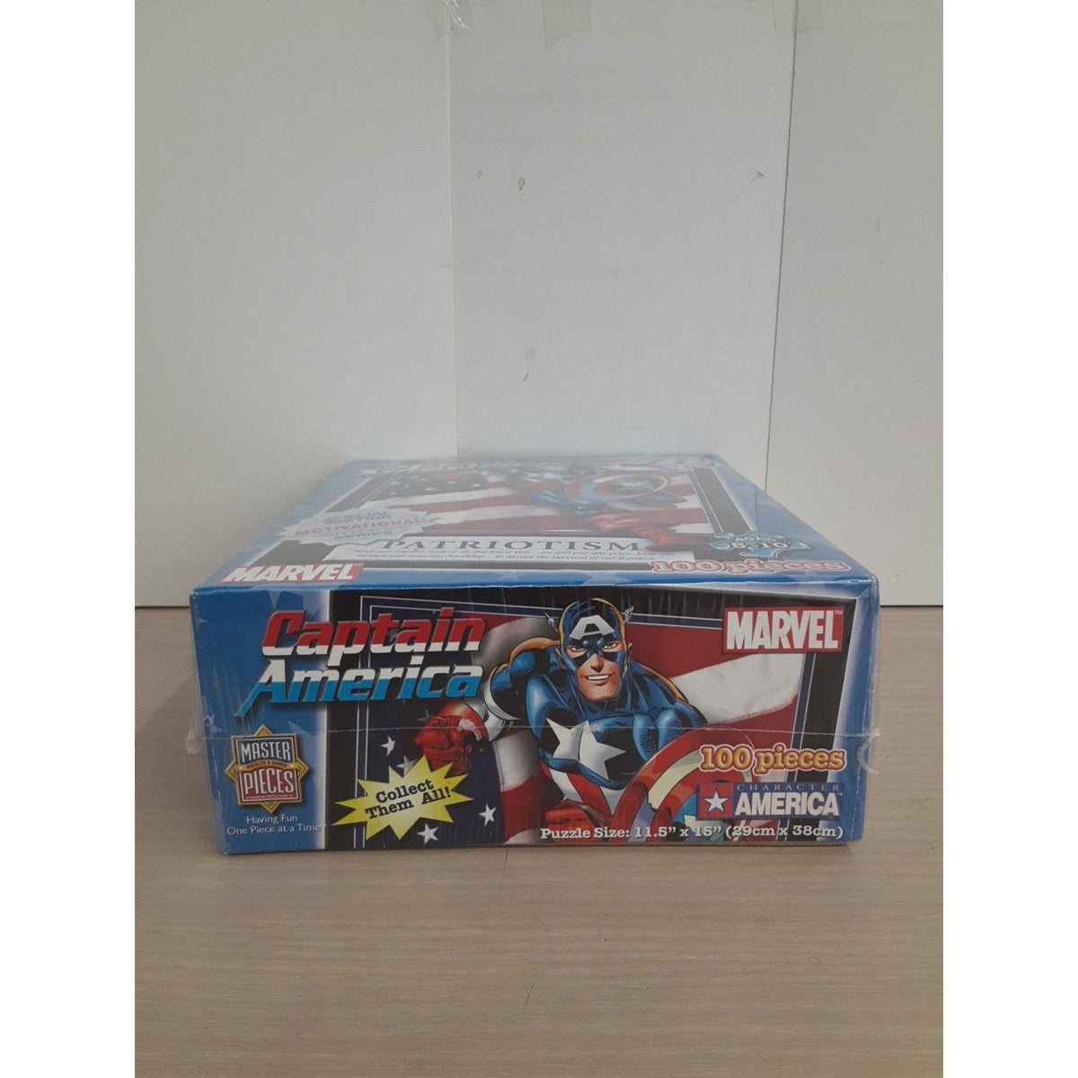 Marvel Captain America 100-Piece Multicolor Jigsaw Puzzle