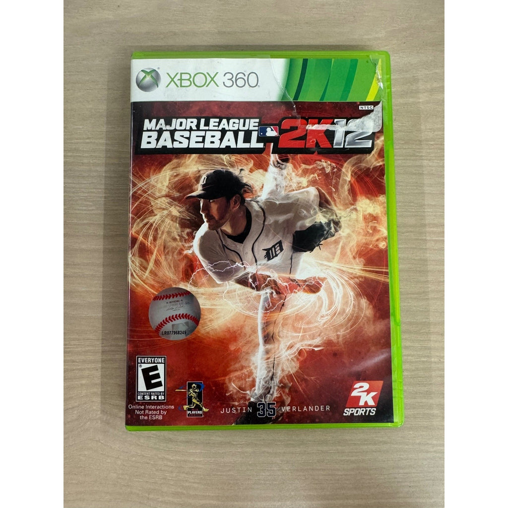 Major League Baseball 2K12 Xbox 360 Video Game Sports Baseball NTSC Multiplayer