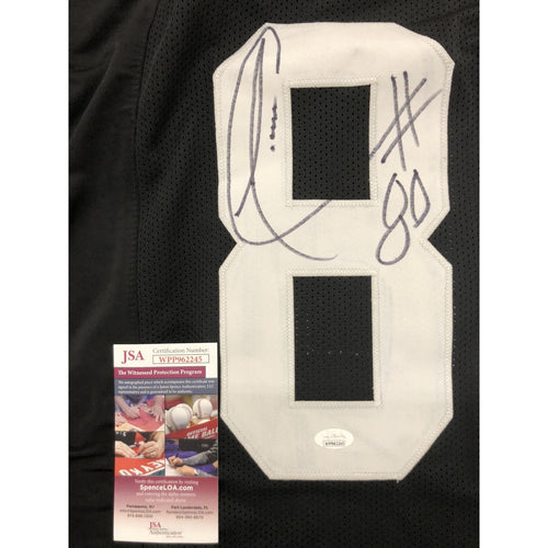 Donald Driver Signed Jersey Autograph JSA COA Black