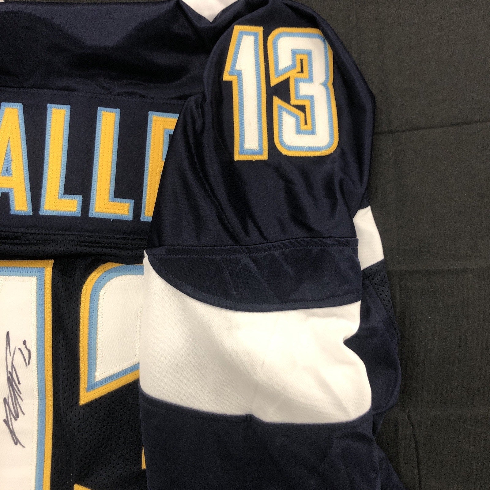 Keenan Allen Signed Autograph Jersey JSA Chargers