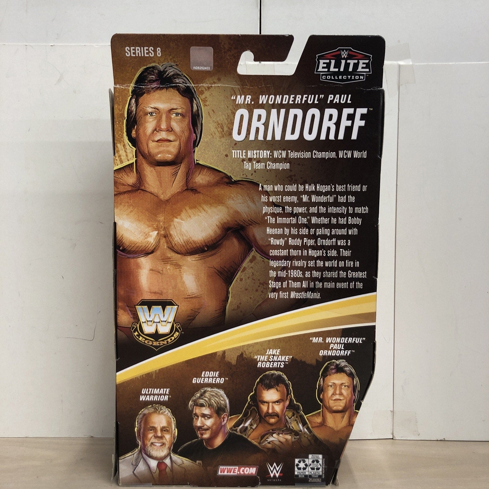 Mattel Elite Collections WWE Legends Series 8 Mr. Wonderful, Paul Orndorff