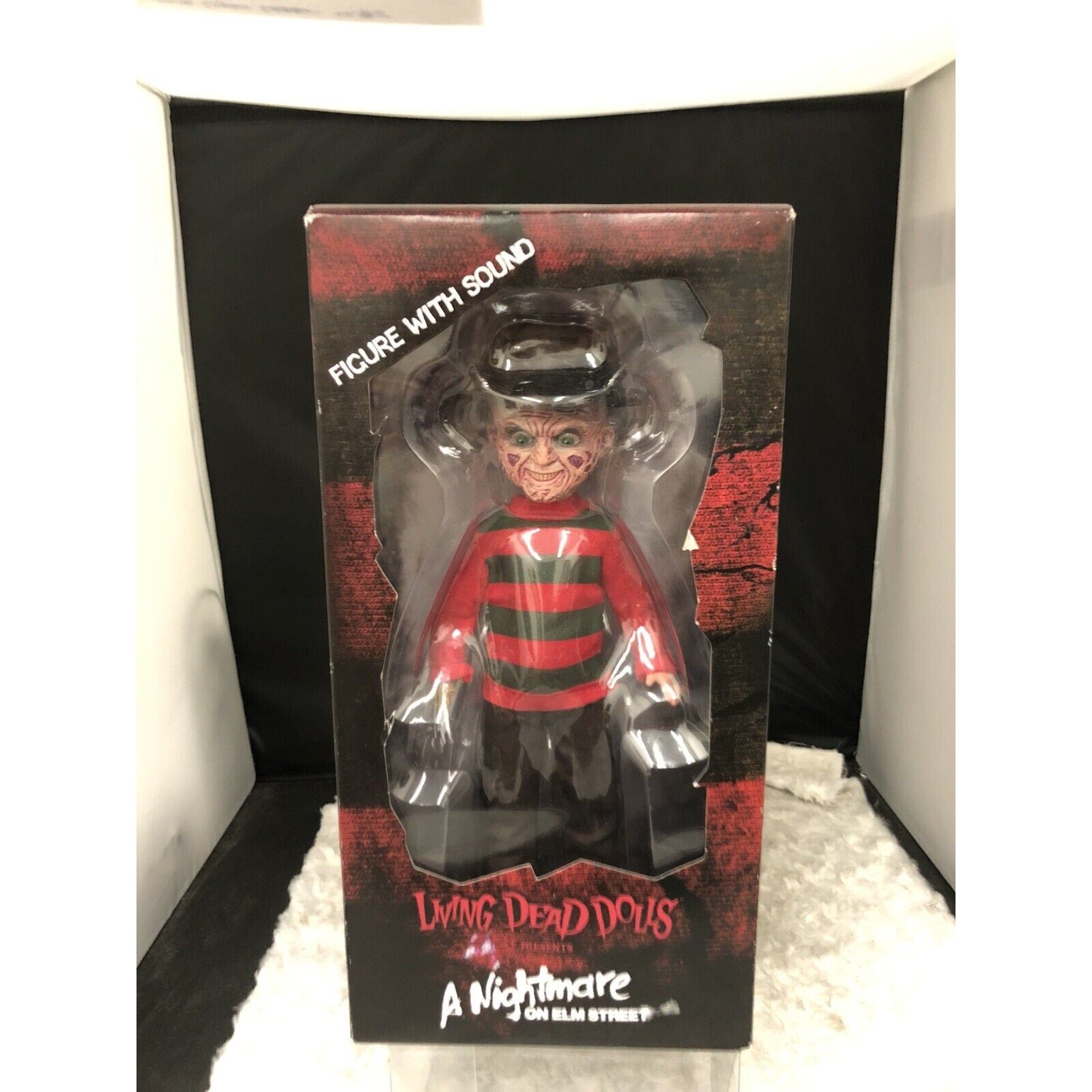 Mezco Toy Living Dead Dolls A Nightmare On Elm Street Talking Freddy Krueger NEW