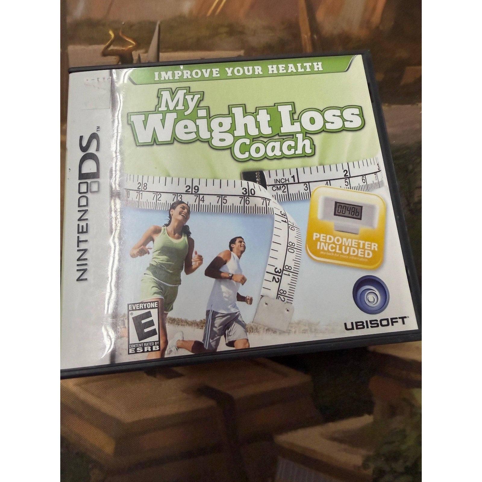My Weight Loss Coach Nintendo DS Video Game Pedometer Included Health Fitness
