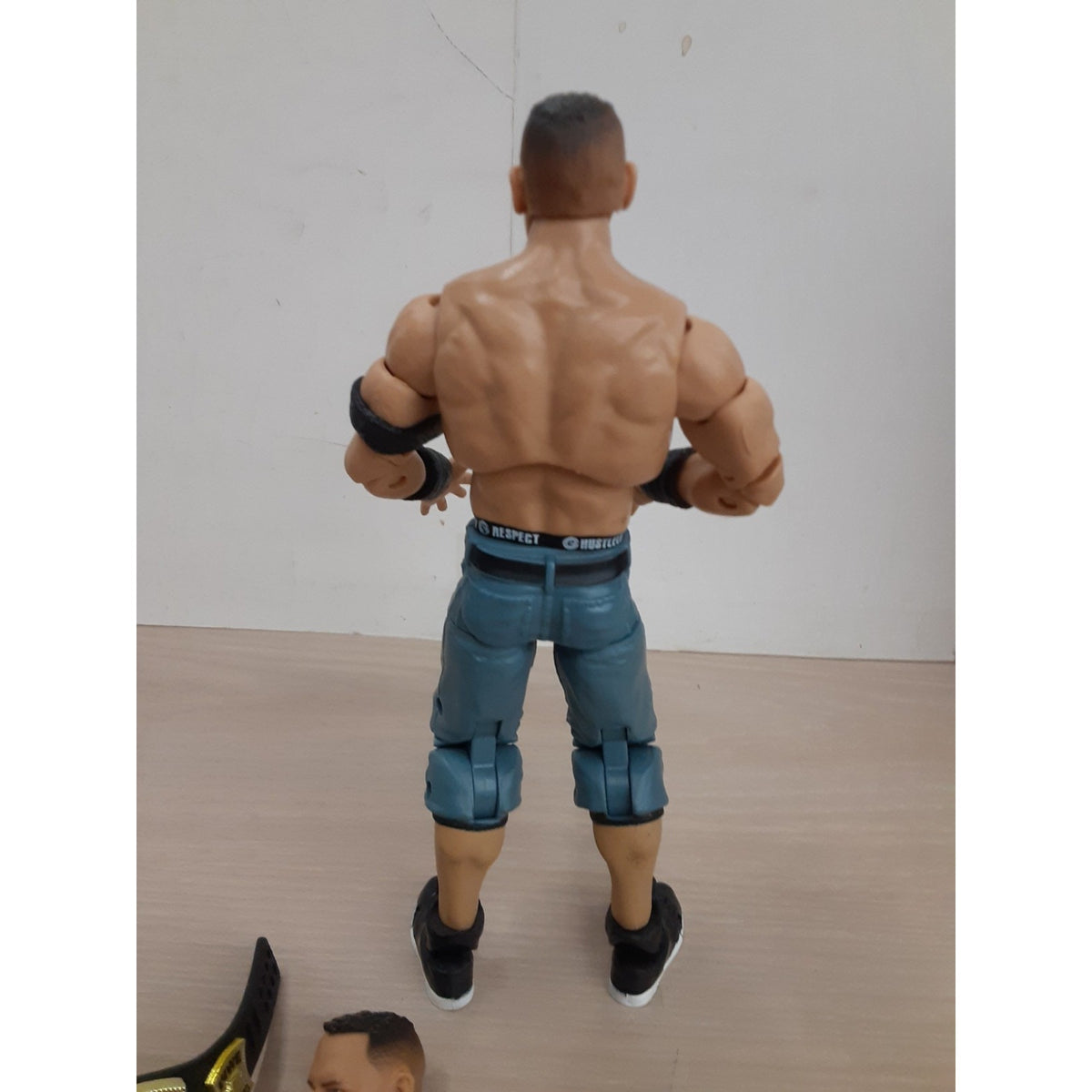 John Cena Mash Up Ultimates WWE action figure W/ Hat & Belt