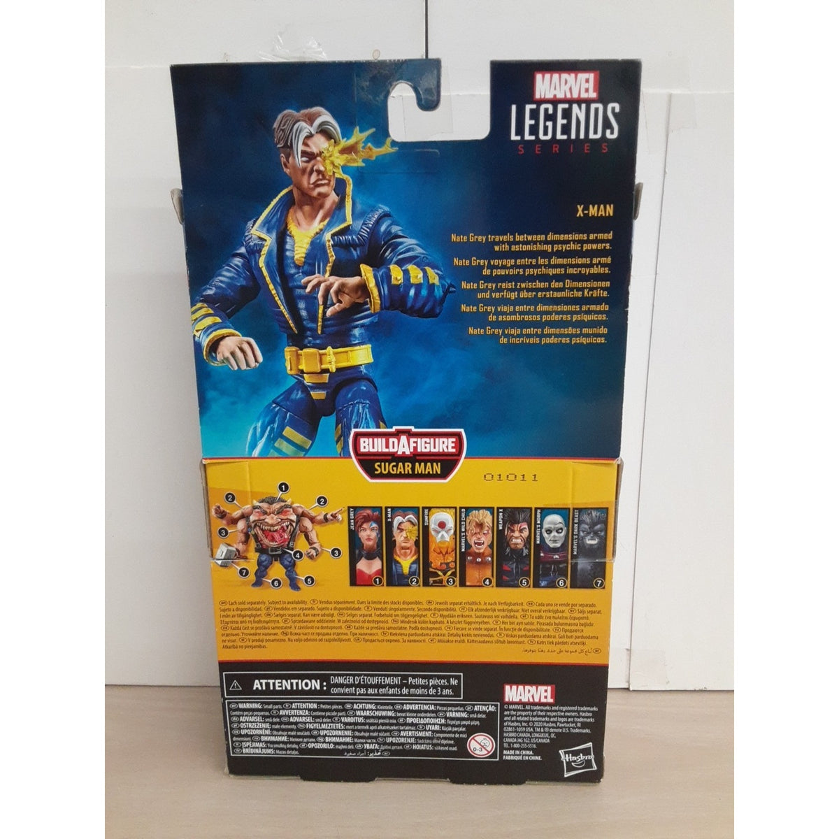 Hasbro Marvel Legends Series - X-Man 6in. Action Figure Sugar Man BAF