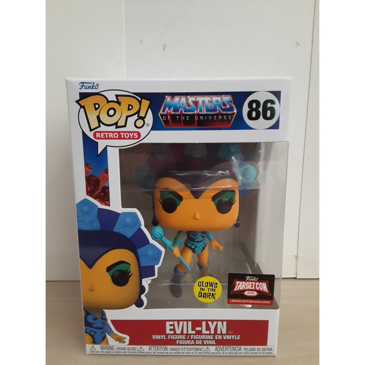 Pop! Evil-Lyn Glows in the Dark #86 Target Con 2022