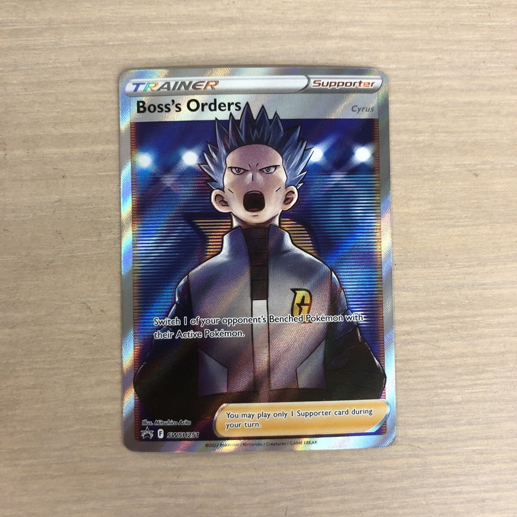 Boss's Orders (Full Art) SWSH251 SWSH: Sword & Shield Promo Cards Holo