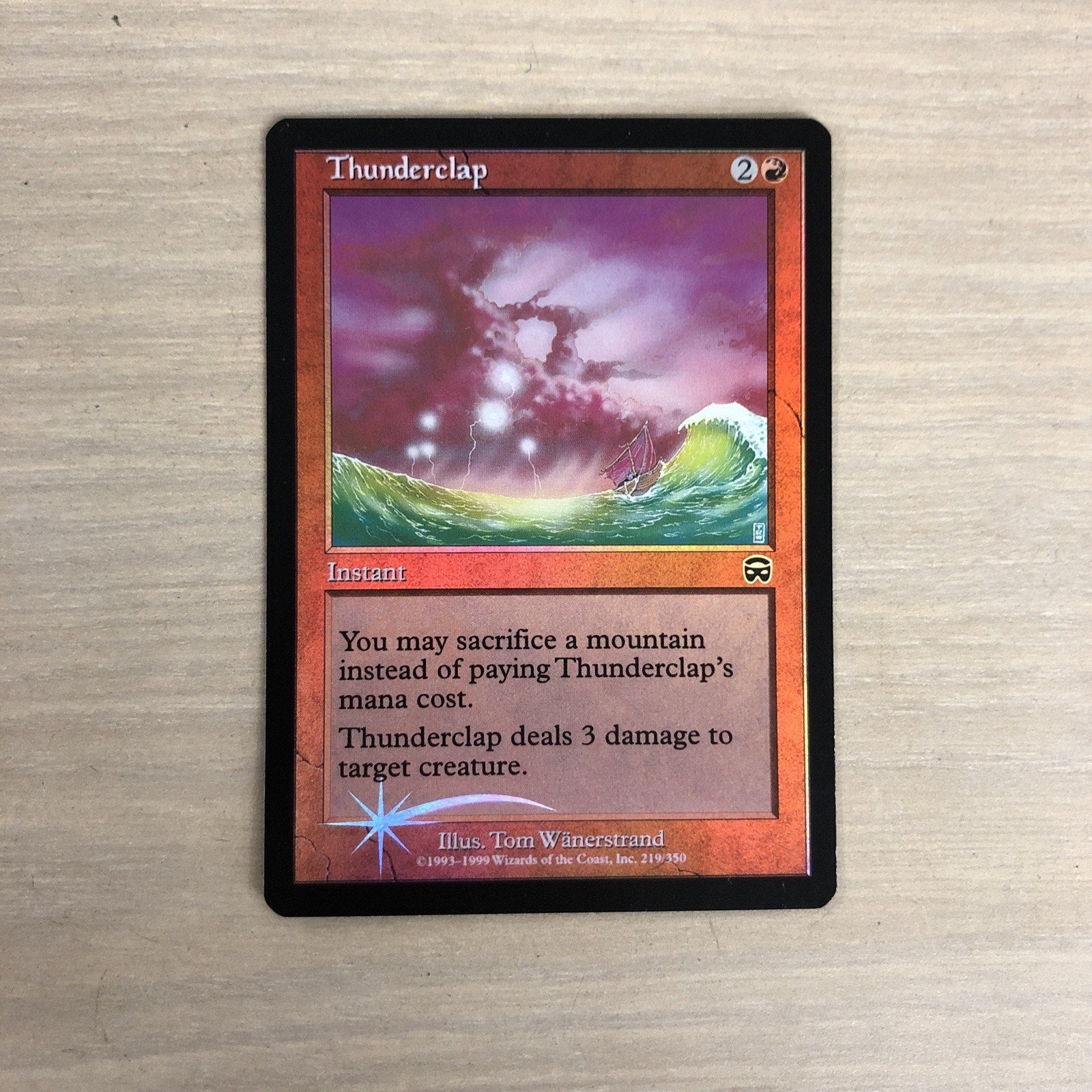 Thunderclap Mercadian Masques Foil