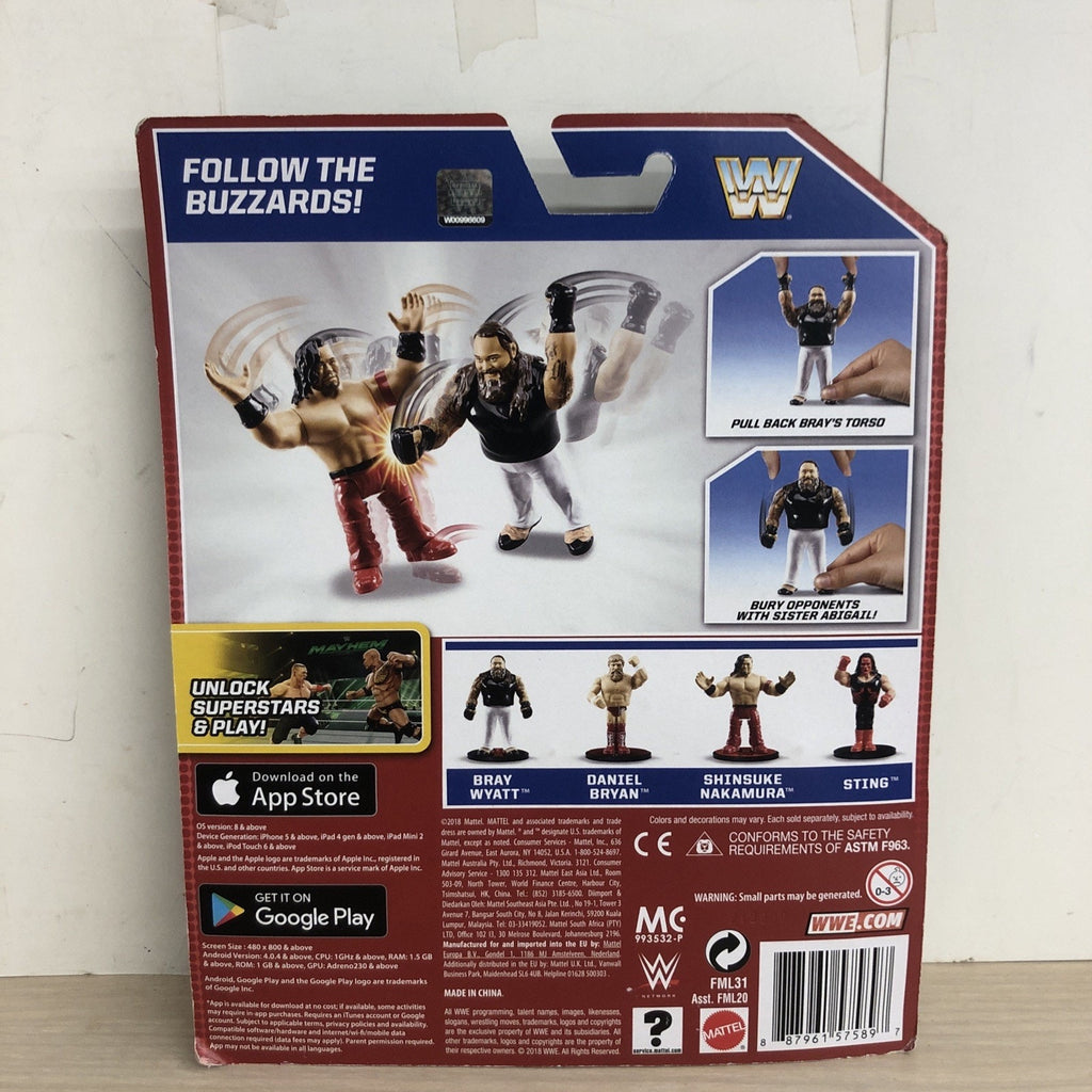 Mattel WWE Retro Series 6 Bray Wyatt Action Figure Sealed Wyatt 6