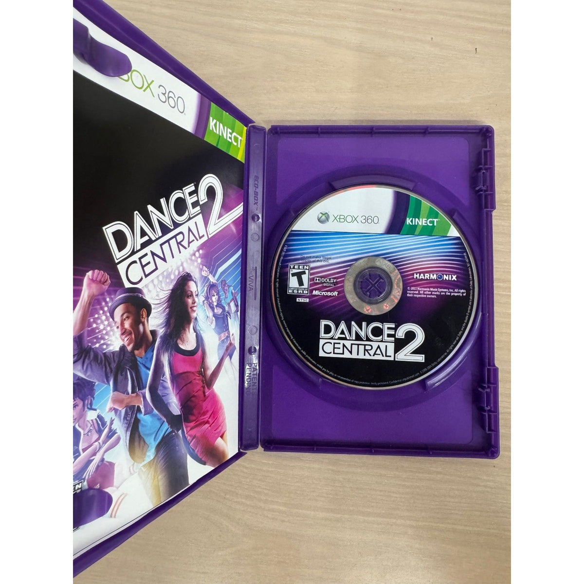 Dance Central 2 Xbox 360 Video Game Kinect Multiplayer Dance Music