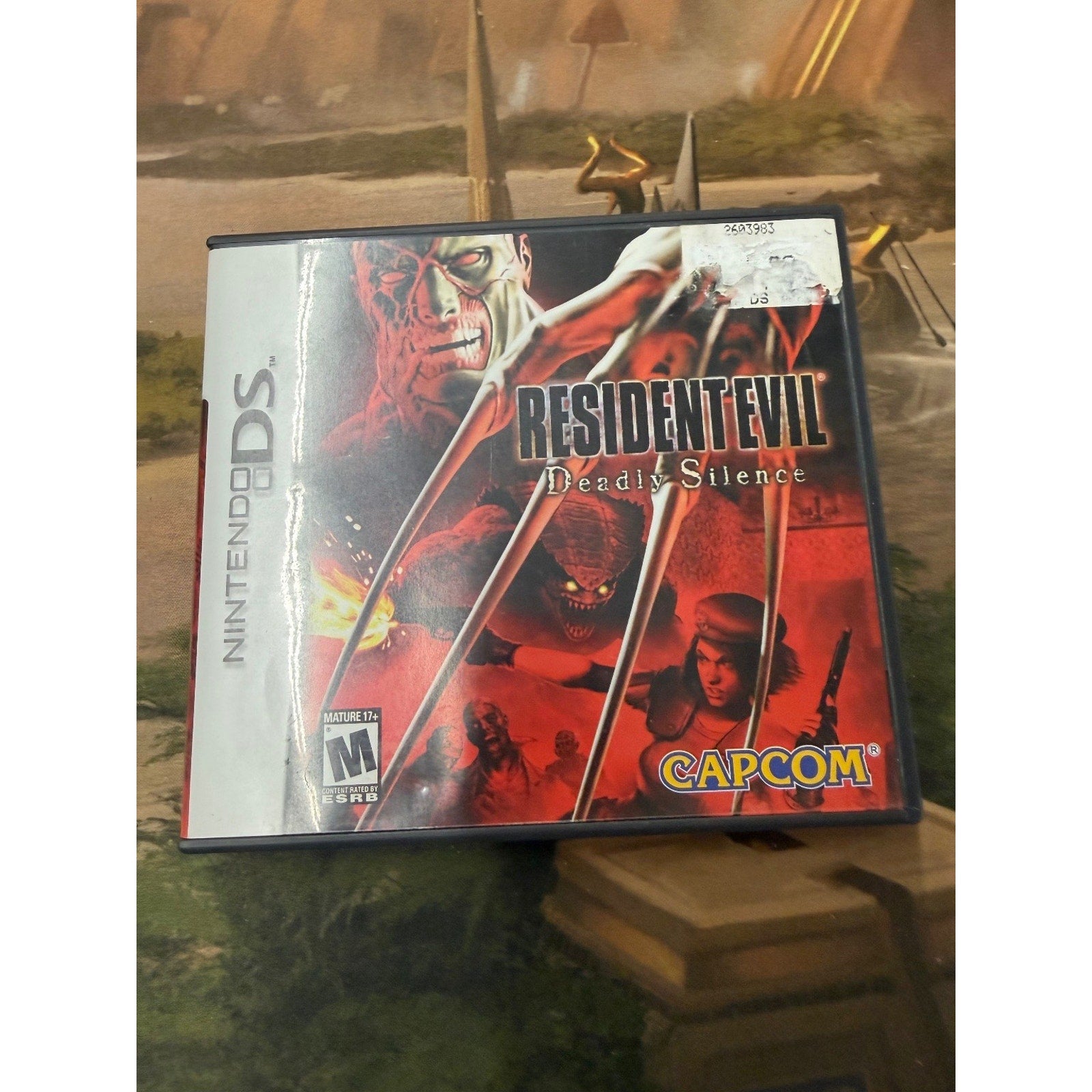 Resident Evil Deadly Silence Nintendo DS Video Game Survival Horror