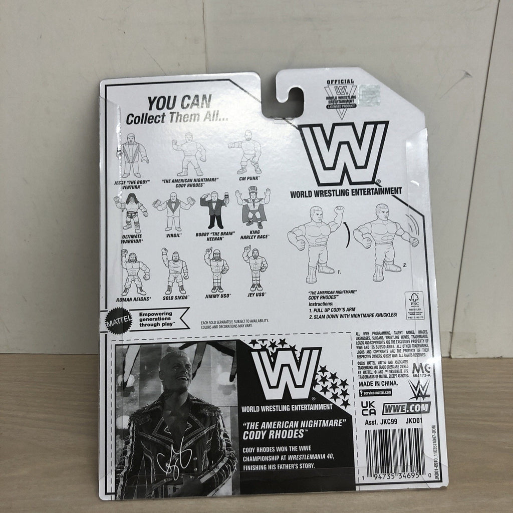 WWE Cody Rhodes Retro Action Figure Mattel 2026 Series 1