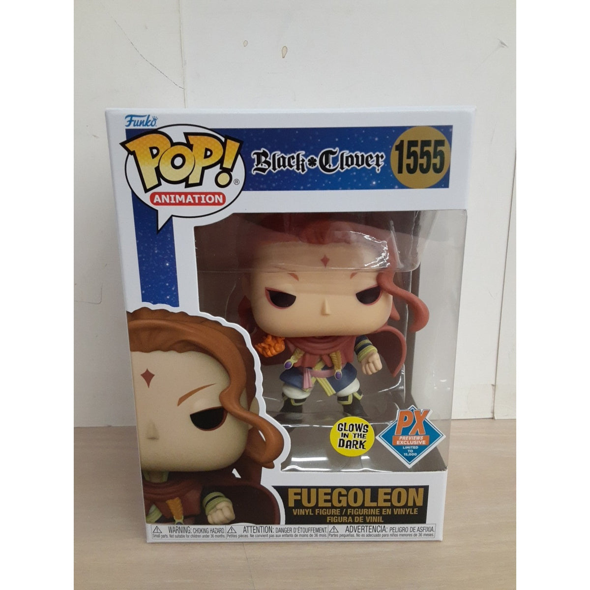 Funko Pop! Vinyl: Black Clover - Fuegoleon (Glow) - Diamond Comics...