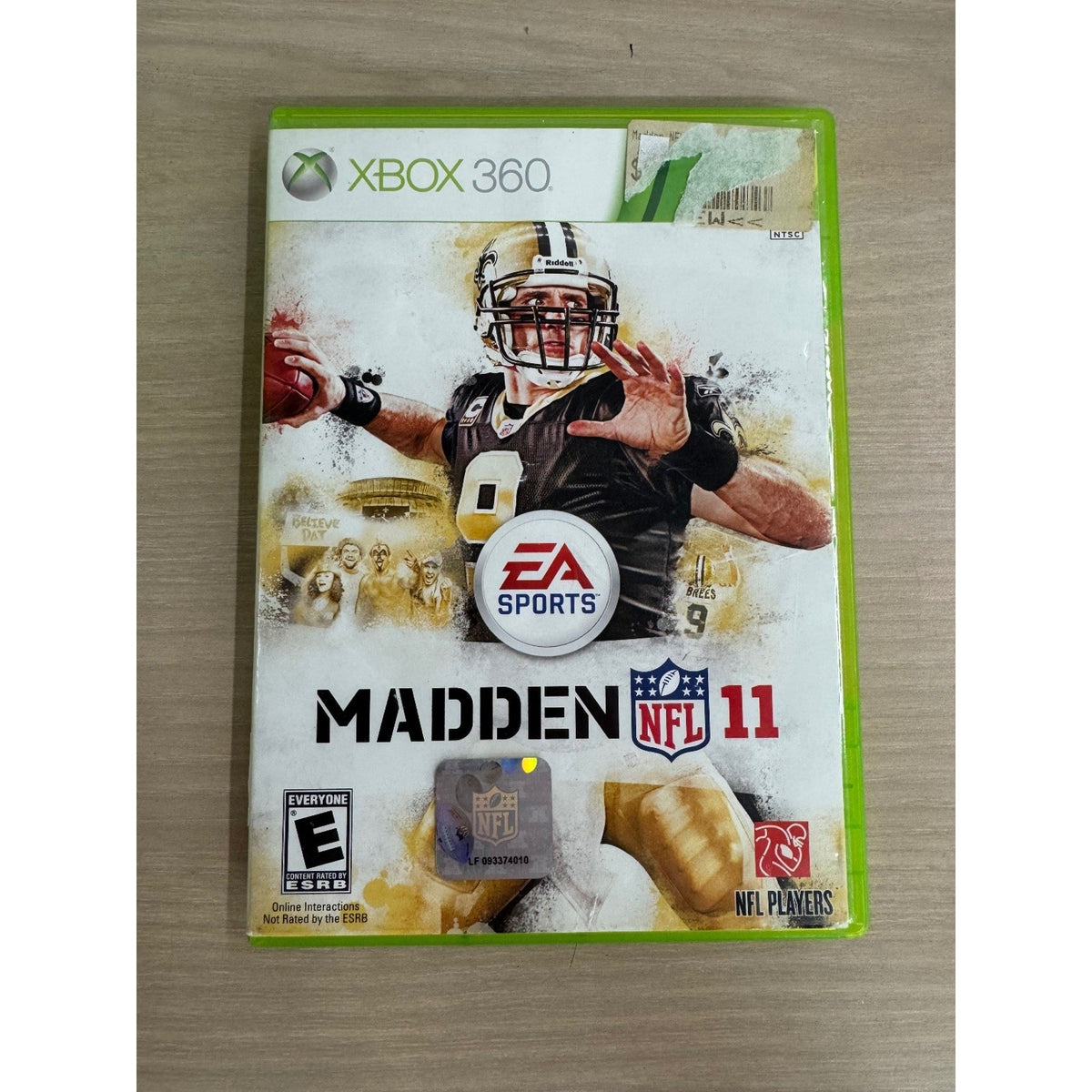 Madden NFL 11 Xbox 360 Video Game Football Sports Multiplayer NTSC