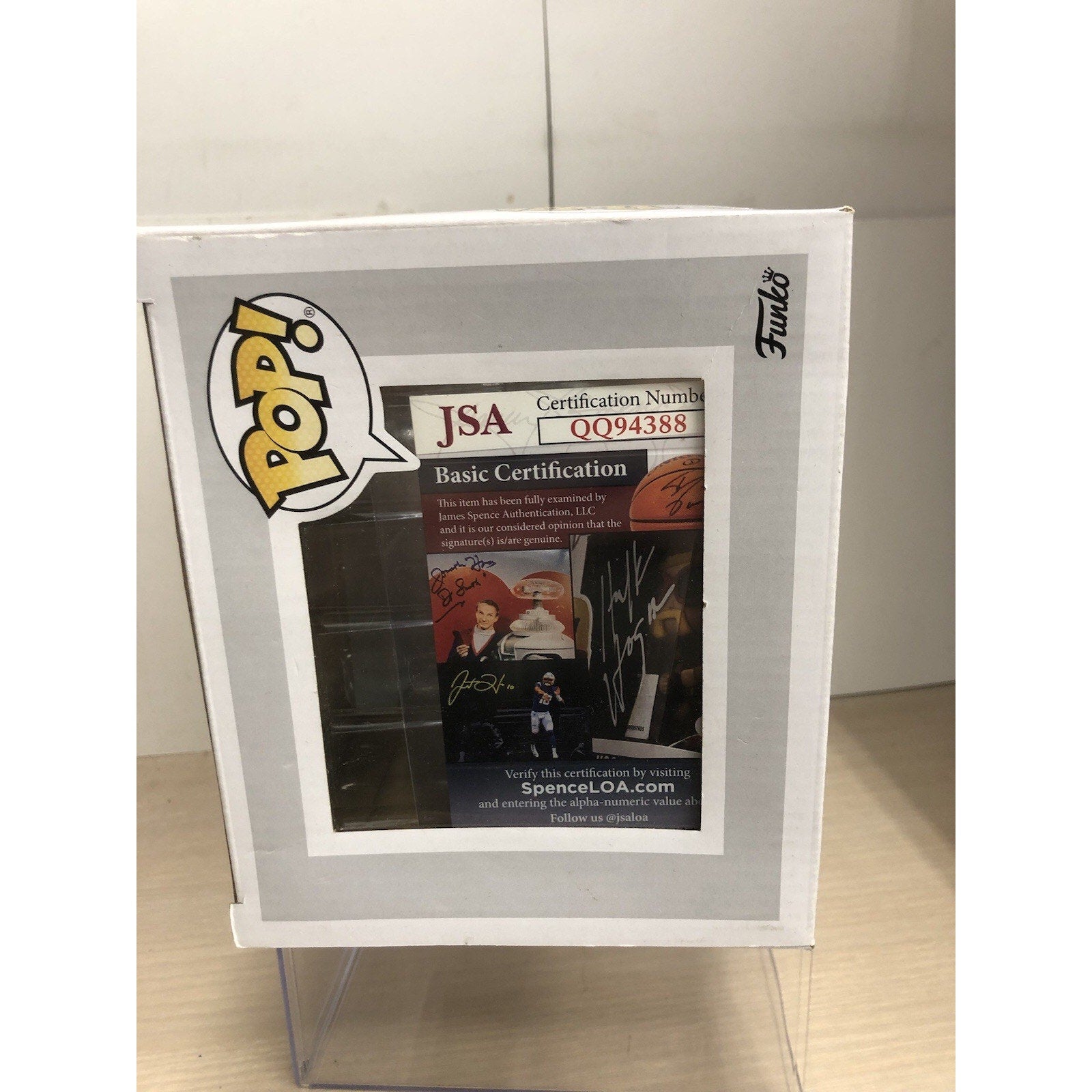 Funko Pop Star Wars Bounty Hunters Boba Fett Vinyl Figure - Signed