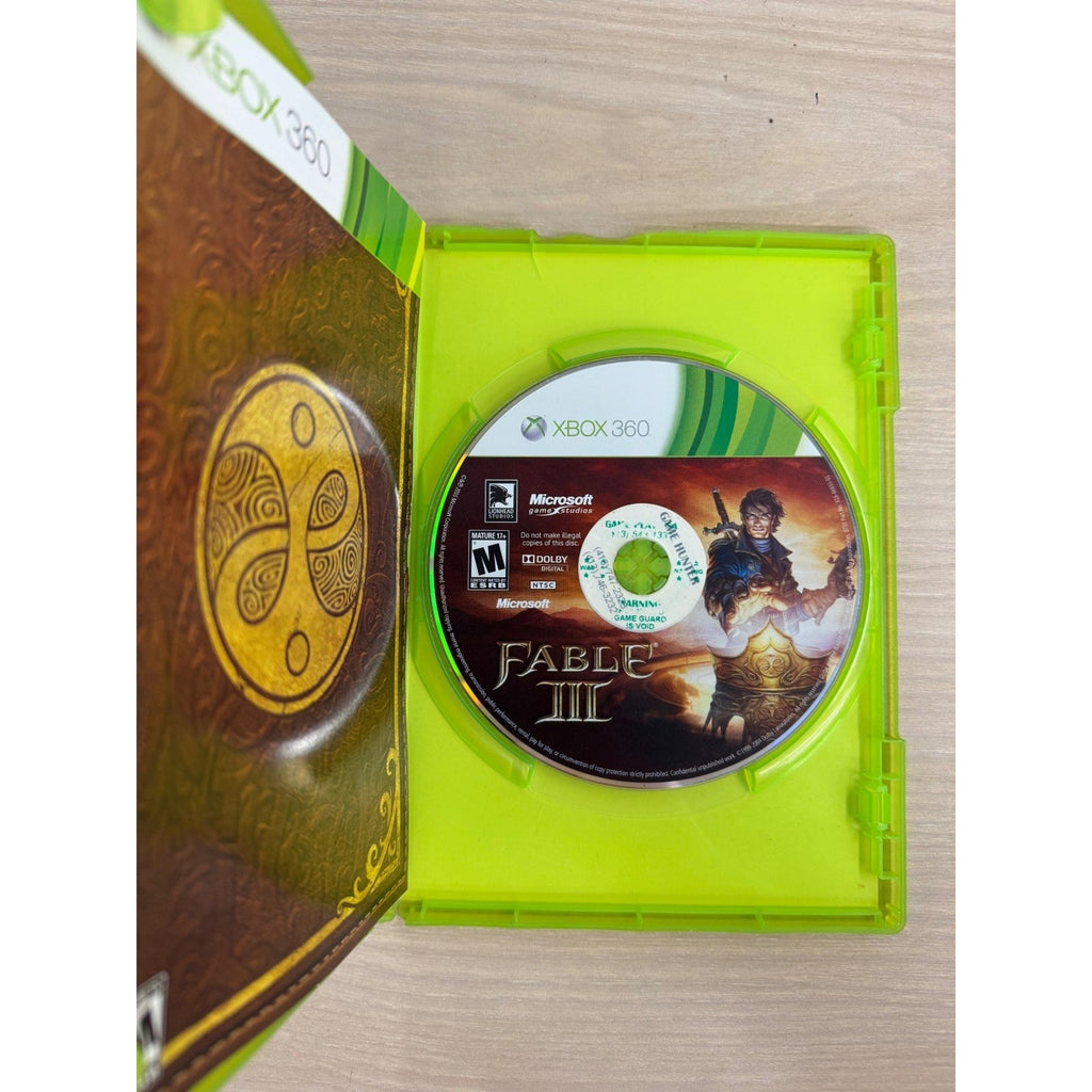 Fable III Xbox 360 Video Game Action RPG Adventure NTSC Online Co-op
