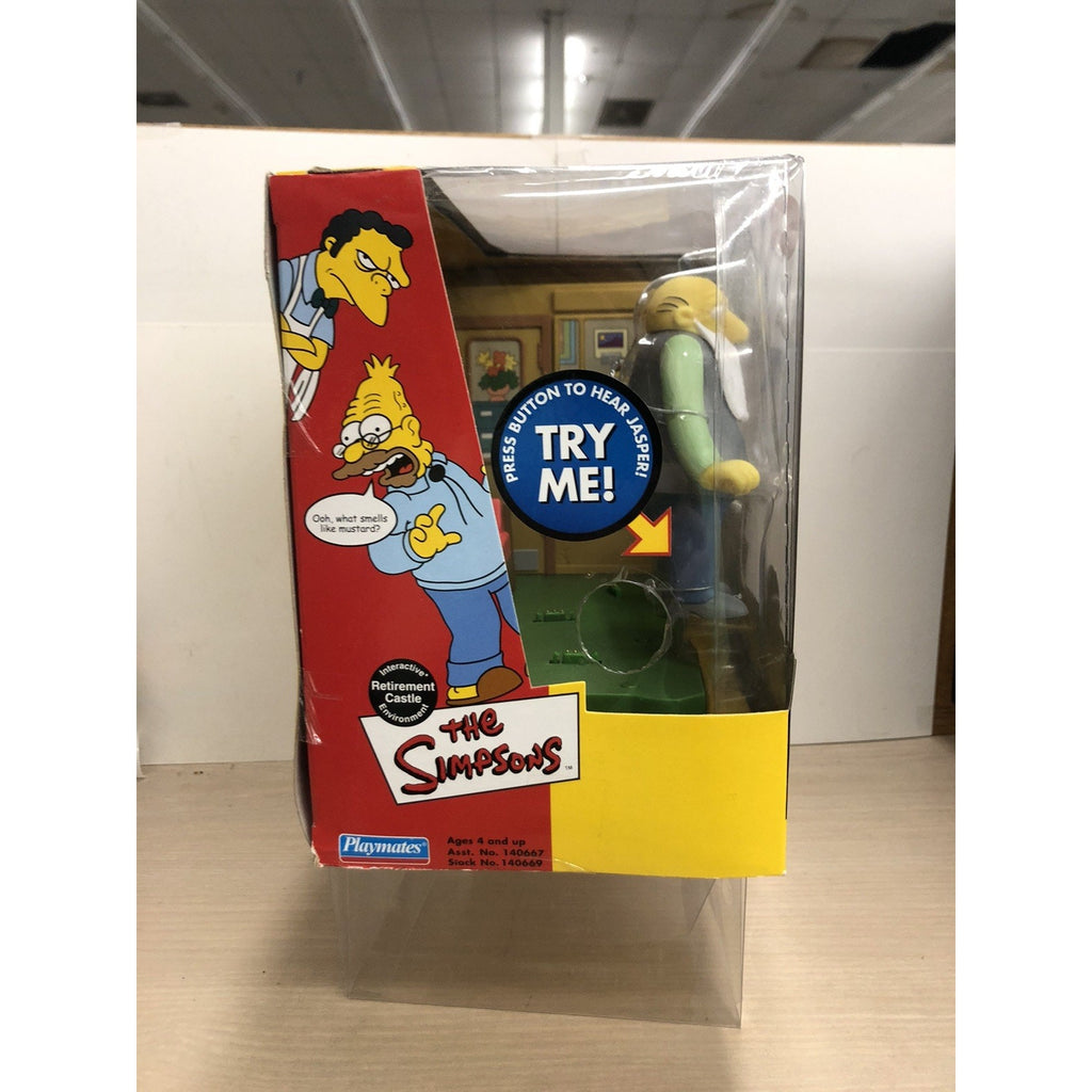 Playmates The Simpsons World Of Springfield Environment RETIREMENT CASTLE