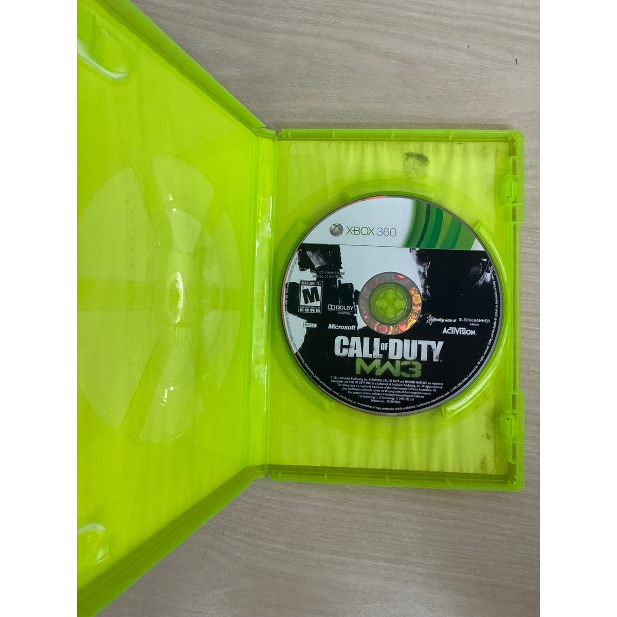 Call of Duty MW3 Xbox 360 Video Game Multiplayer Action FPS