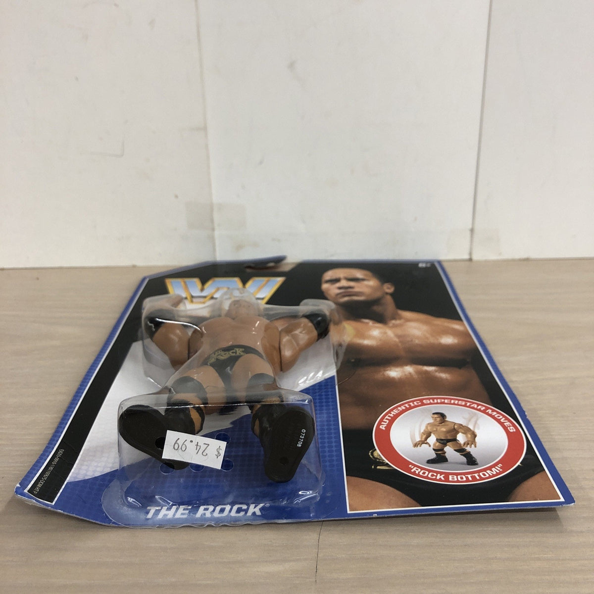 Mattel WWE Retro Series 2 The Rock Hasbro Style