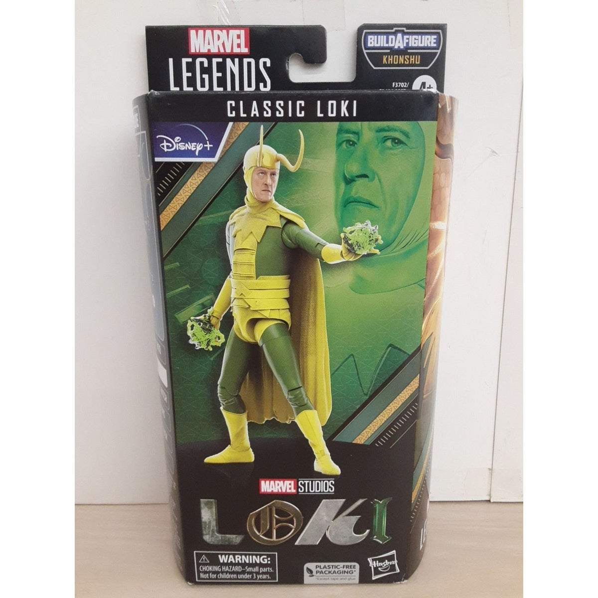 Marvel Legends Marvel Studios Loki Classic Loki Figure Khonshu BAF