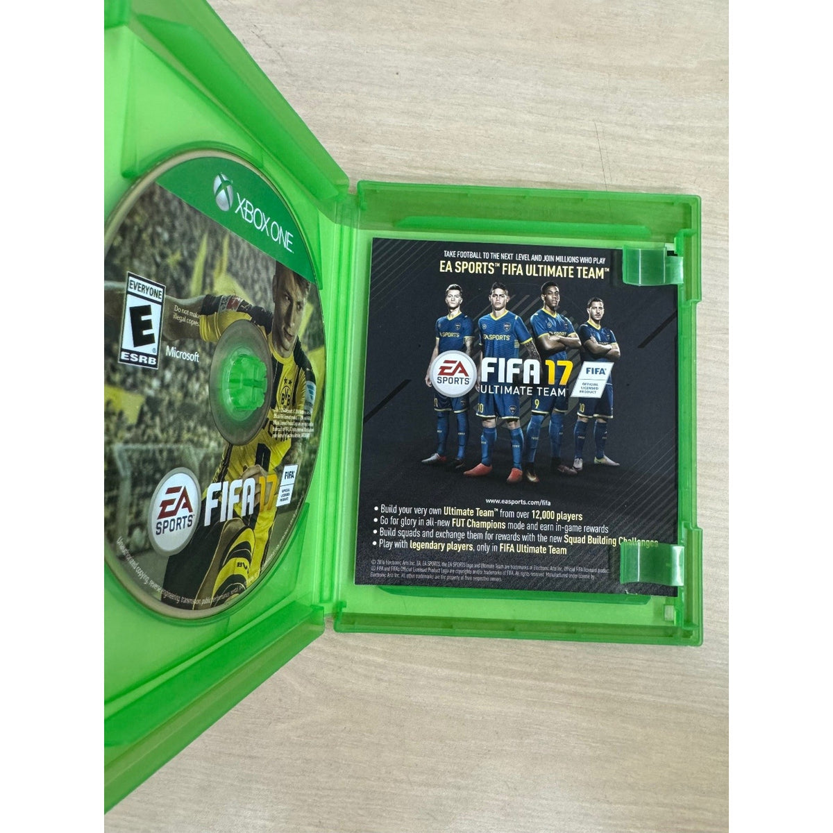 FIFA 17 Xbox One Video Game Ultimate Team Soccer Football Multiplayer