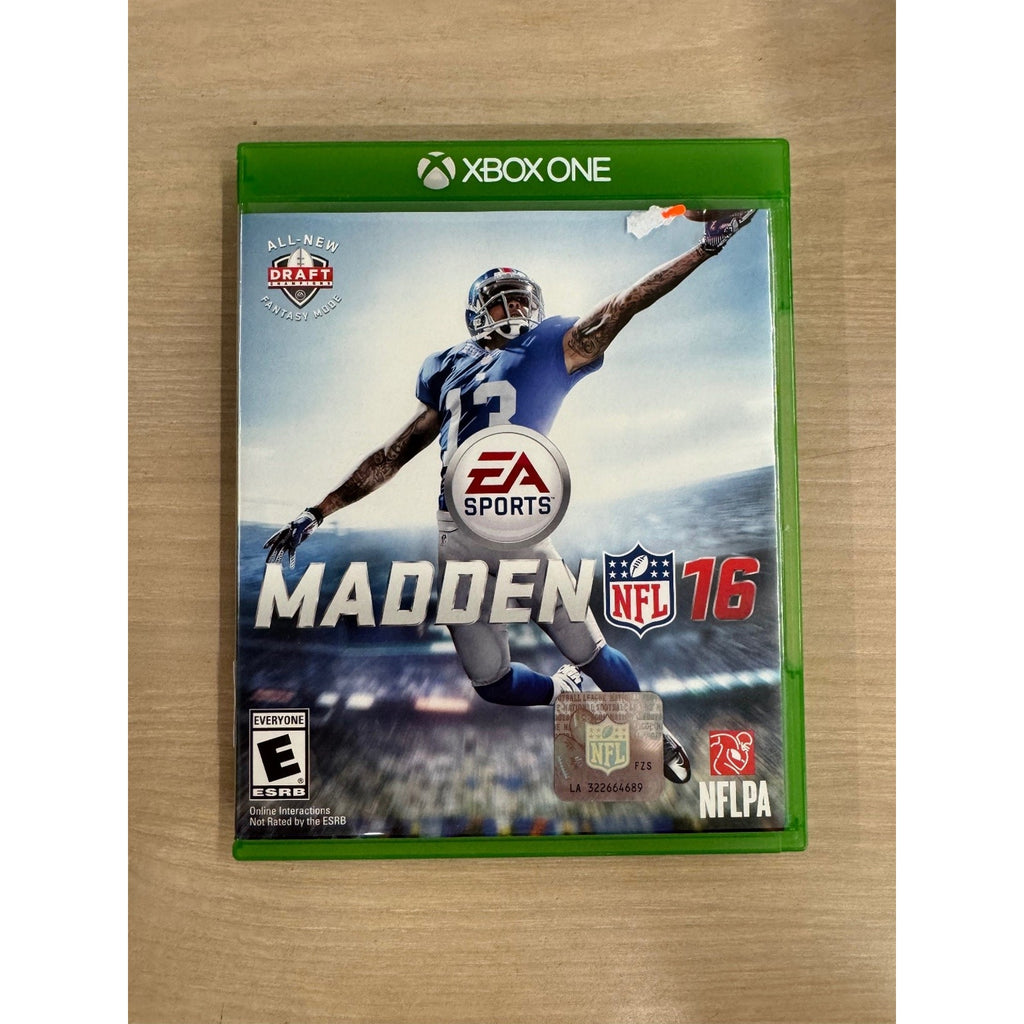 Madden NFL 16 Xbox One Video Game Sports Football Multiplayer