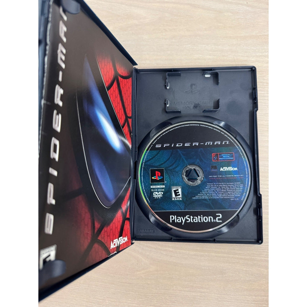 Spider-Man PlayStation 2 PS2 Video Game Action Adventure Activision NTSC U/C