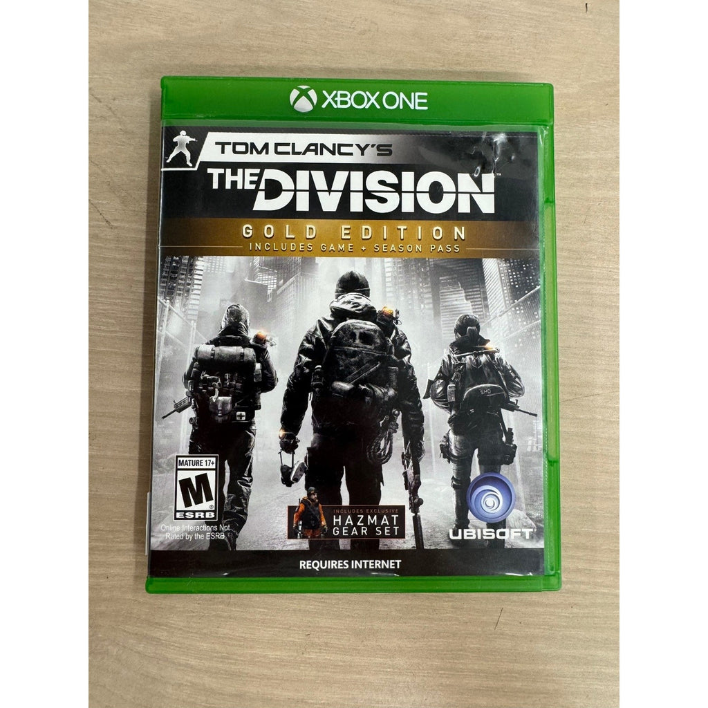 Tom Clancy's The Division Gold Edition Xbox One Video Game RPG Shooter